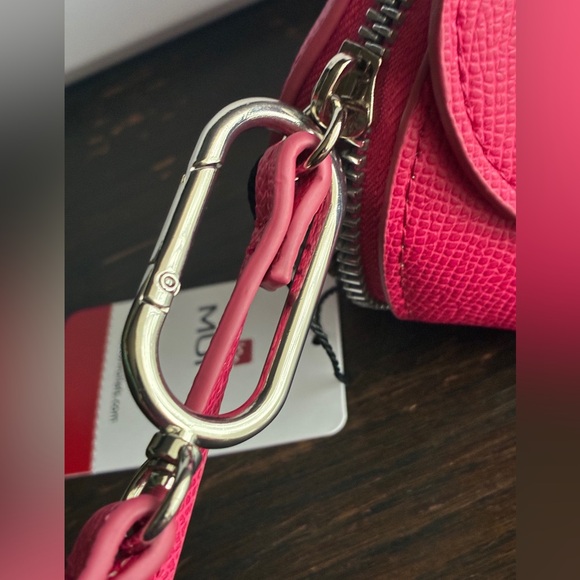 Mundi Pink Textured Coin Purse - Picture 4 of 14